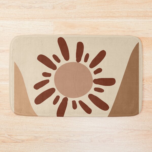 Item preview, Boho Abstract Artl Landscape Sunset Mountains Design designed and sold by zedonee.
