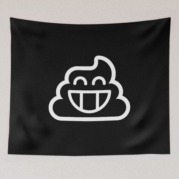 Item preview, Smiley Emoji Caca (Negro) designed and sold by VEB Ostladen.