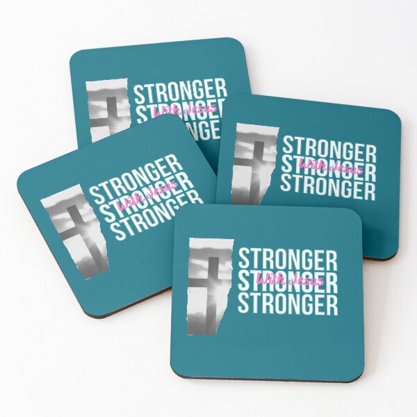 Item preview, Stronger With Jesus  designed and sold by L-I-E-Store.