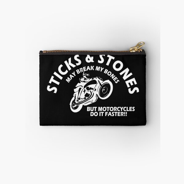 Item preview, Sticks and stone may break my bones white designed and sold by Chisafa.