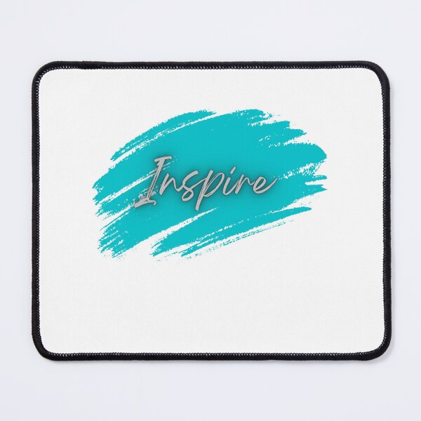 Item preview, Inspire in blue neon designed and sold by AbiLeads.
