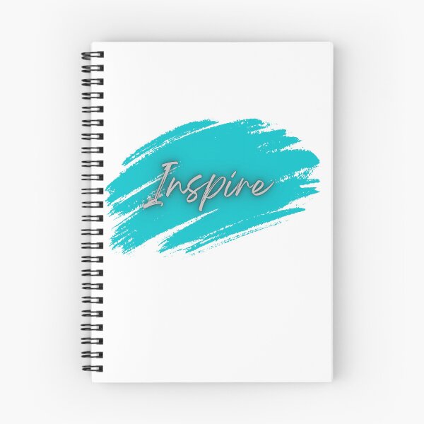 Item preview, Inspire in blue neon designed and sold by AbiLeads.