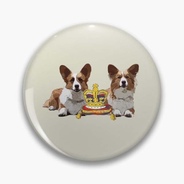 Item preview, Corgis and crown  designed and sold by stretchtees.