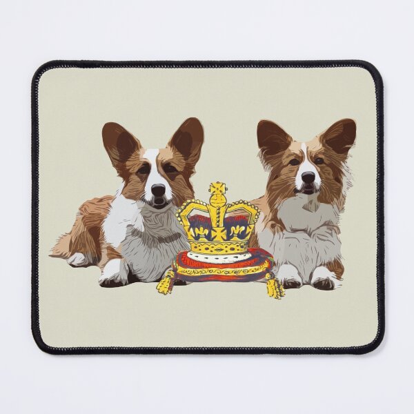 Item preview, Corgis and crown  designed and sold by stretchtees.
