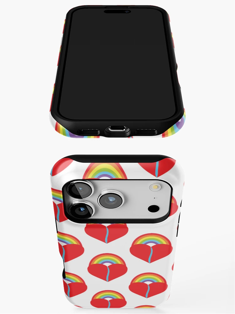 Thumbnail 3 of 4, iPhone Case, Simple Rio's Rainbow Logo designed and sold by RiosRainbowOrg.