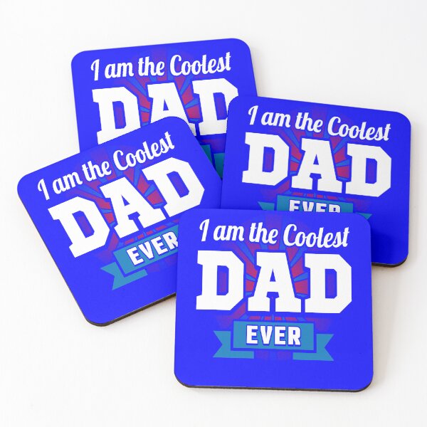 Item preview, Dads Fathers Day I'm The Coolest Dad Ever Funny Fathers Day designed and sold by fantasticdesign.
