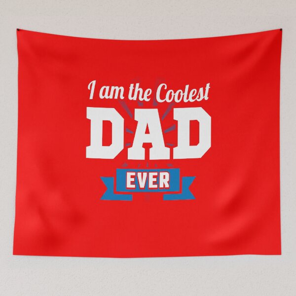 Item preview, Dads Fathers Day I'm The Coolest Dad Ever Funny Fathers Day designed and sold by fantasticdesign.