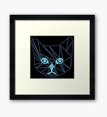 High speed gatto Framed Print