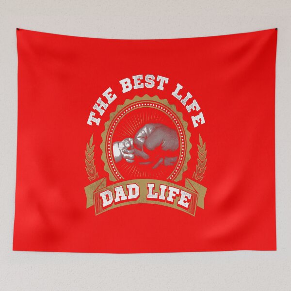 Item preview, Dads Fathers Day The Best Life Dad Life designed and sold by fantasticdesign.