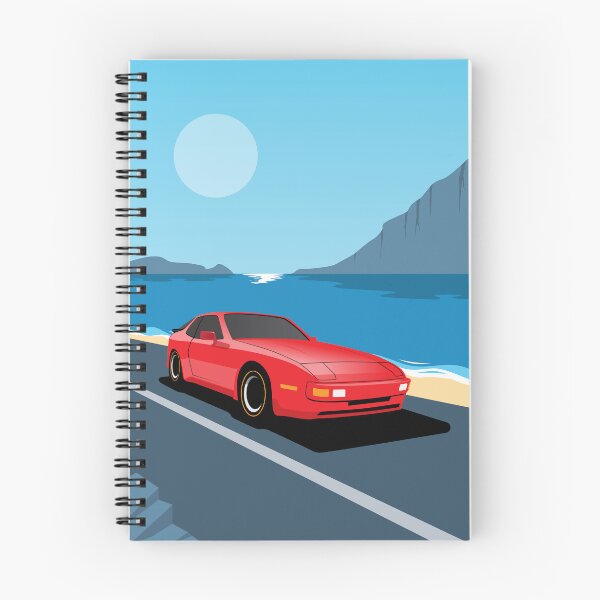 Item preview, 1986 Porsche 944 Beach Road Poster designed and sold by blackdogshop.