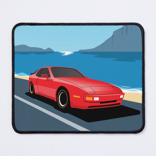 Item preview, 1986 Porsche 944 Beach Road Poster designed and sold by blackdogshop.