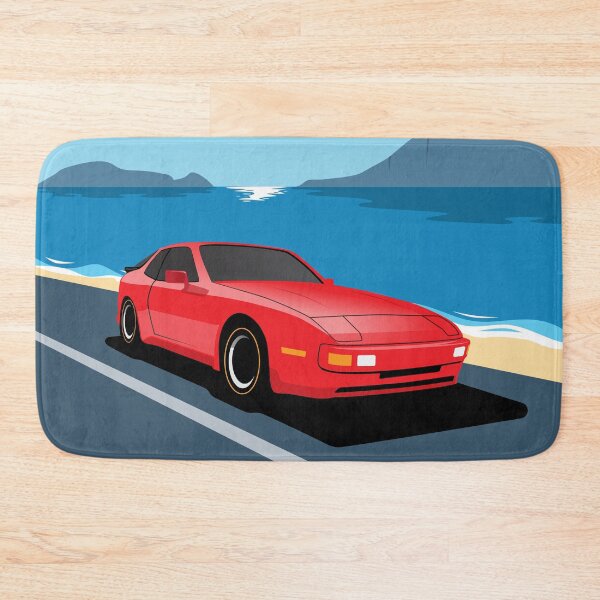 Item preview, 1986 Porsche 944 Beach Road Poster designed and sold by blackdogshop.