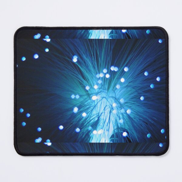 Item preview, Glowing Blue Starlight Fountain, Polka Dots, Single and Repeating Pattern designed and sold by Nicolette Olivier.