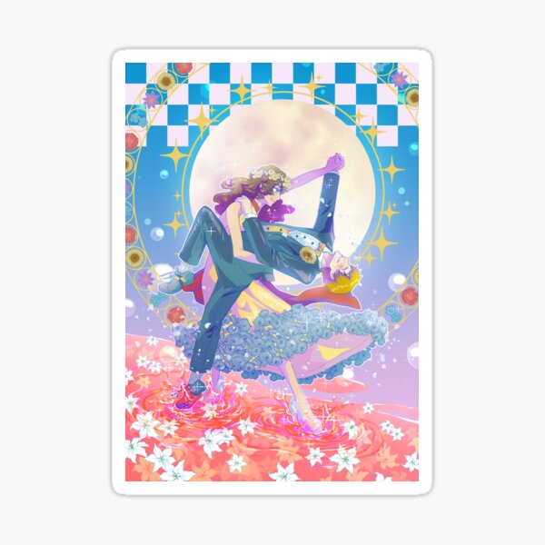 Violet Goes to the Beach Tango Sticker
