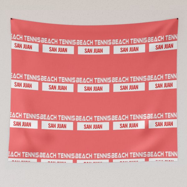 Item preview, Beach Tennis (San Juan) designed and sold by porfysoundtrack.