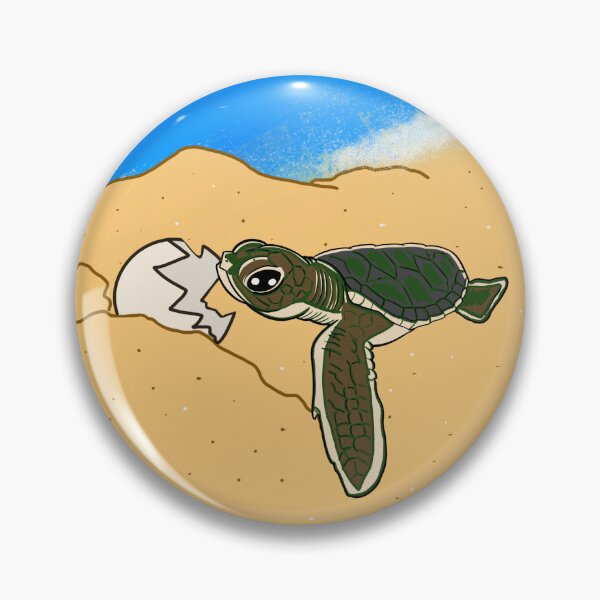 Item preview, baby sea turtle  designed and sold by dahoodscientist.