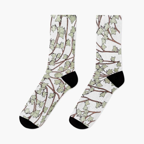 Item preview, Ivy leaves and Vines on Blank Background, Kaleidoscope art pattern designed and sold by HBBArtShop.