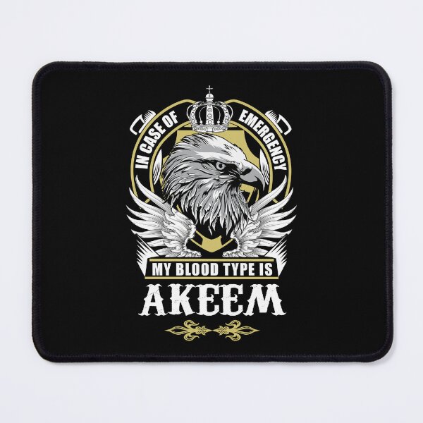 Item preview, Akeem Name T Shirt - In Case Of Emergency My Blood Type Is Akeem Gift Item Tee designed and sold by wardorion9.