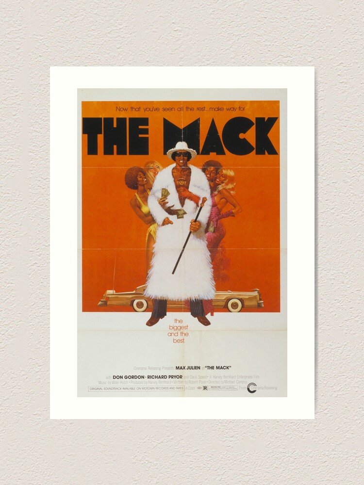 The Mack Movie Poster Art Print By Artsims Redbubble