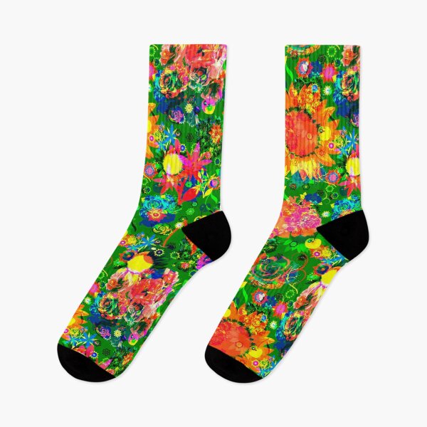 Item preview, Neon Flower Pattern  designed and sold by JoanNinjaHen.
