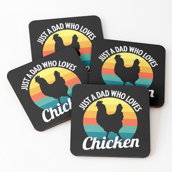 Item preview, just a dad who loves chicken - chicken dad  designed and sold by uranus1store.