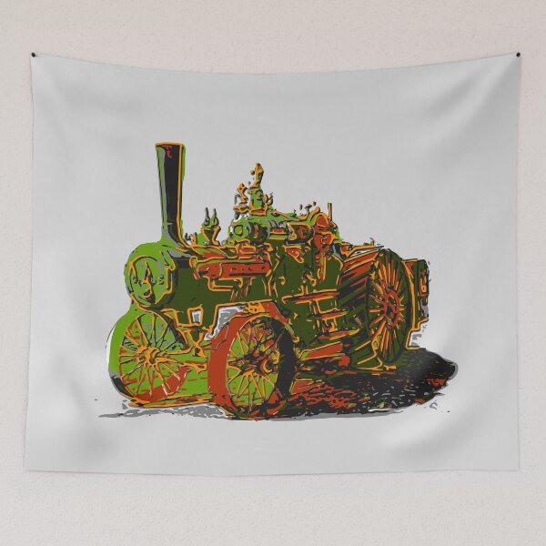 Item preview, Old Steam Tractor designed and sold by Mark Malinowski.