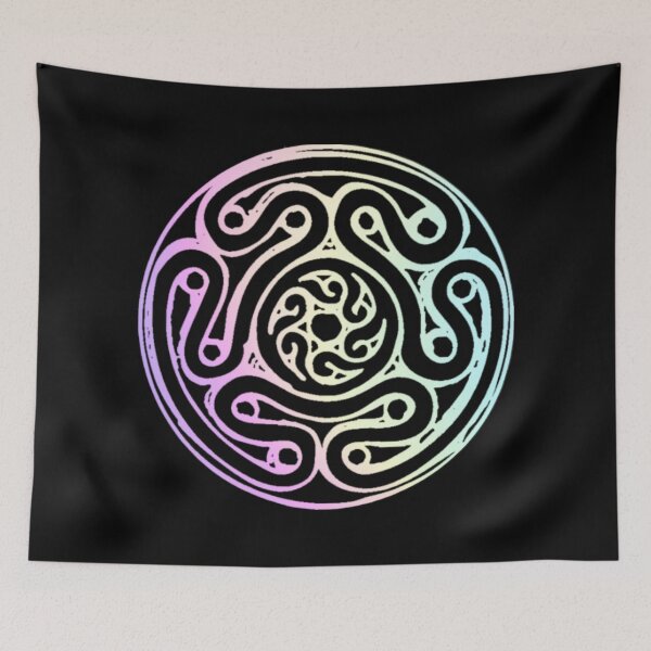 Item preview, Hekate Wheel Strophalos Rainbow Gradient designed and sold by meowcute.