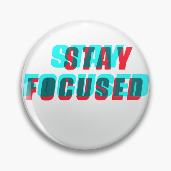 Item preview, Stay focused  designed and sold by Binarali.