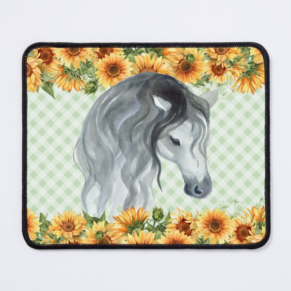 Item preview, Horses and Sunflowers, Watercolor Cottagecore Beauty Collection 3 of 3 designed and sold by Orianah.