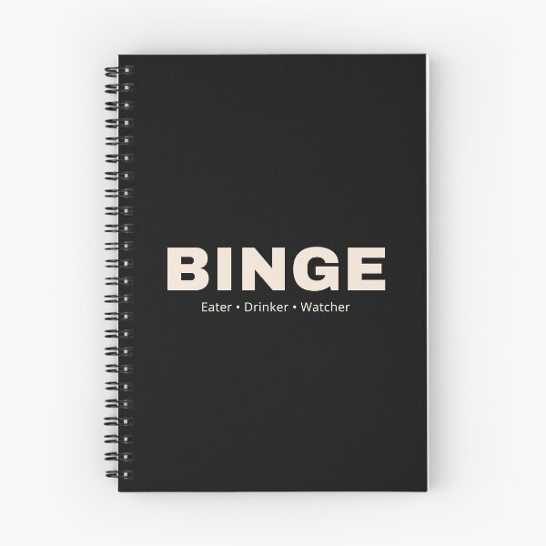Item preview, BINGE eater, drinker, watcher designed and sold by JCMCDesigns.
