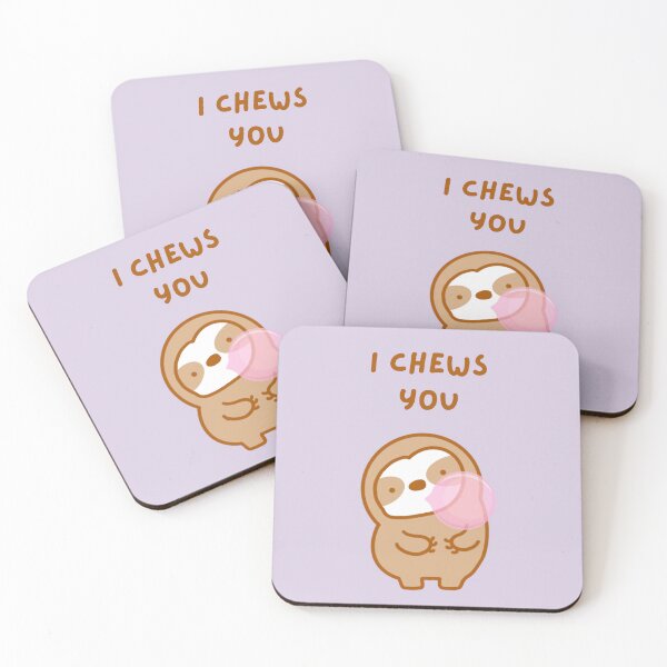 Item preview, I Choose You Bubble Gum Sloth designed and sold by theslothinme.