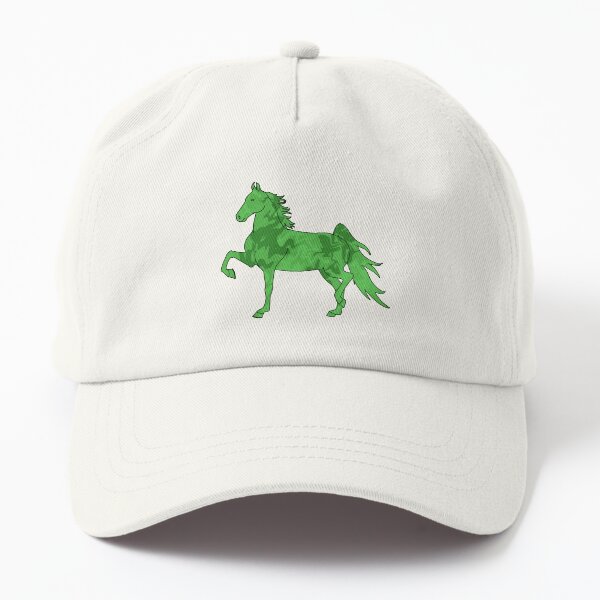 Aperçu de l'œuvre Swirly Saddlebred Trotteur Vert créée et vendue par theaadesigns.