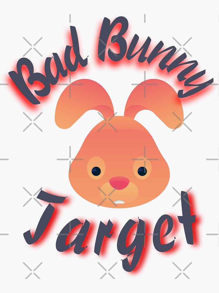 Bad Bunny Target Cap for Sale by empire1arts