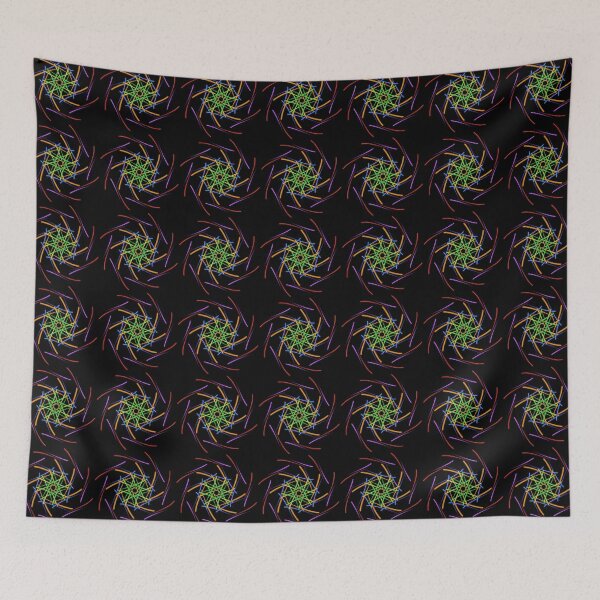 Item preview, Multicolored star, abstract art designed and sold by Meo Design.