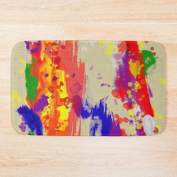 Item preview, Psychedelic Body Paint Abstract Painting Single and Repeating Pattern designed and sold by Nicolette Olivier.