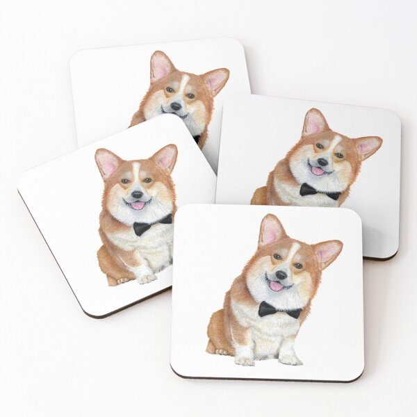 Item preview, Corgi with Bowtie designed and sold by elameladesigns.
