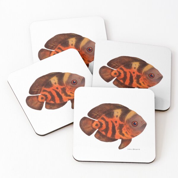 Item preview, Oscar Cichlid fish designed and sold by julianamotzko.