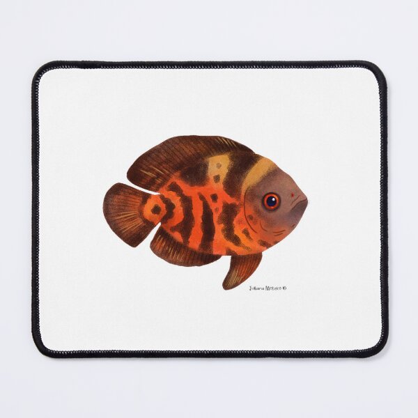 Item preview, Oscar Cichlid fish designed and sold by julianamotzko.
