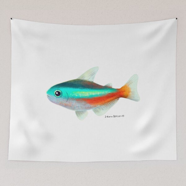 Item preview, Neon Tetra Fish designed and sold by julianamotzko.