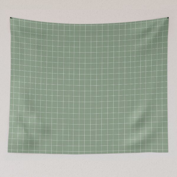 Item preview,  Mint green grid 2 designed and sold by Hola Ilustra.