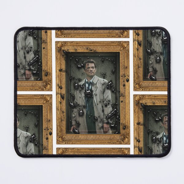 Item preview, The Angel Castiel Graphic Art designed and sold by Nicolette Olivier.