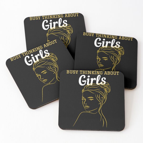Item preview, Busy Thinking About Girls designed and sold by L-Media.
