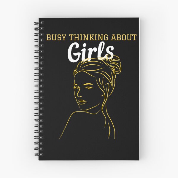 Item preview, Busy Thinking About Girls designed and sold by L-Media.