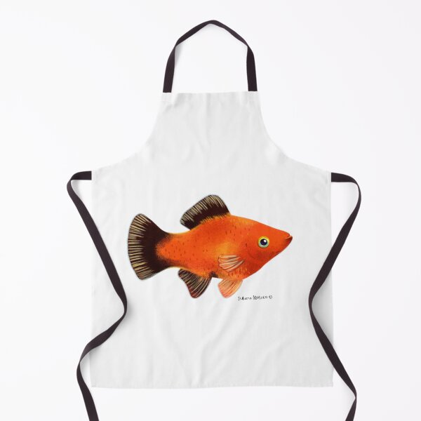 Item preview, Red Wagtail Platy Fish designed and sold by julianamotzko.