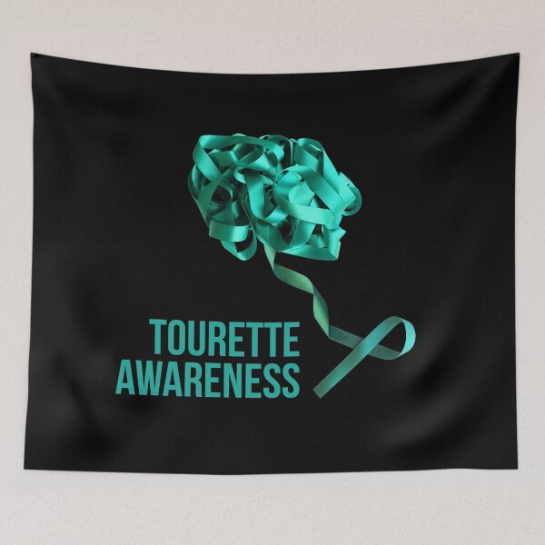 Item preview, Tourette Syndrome Awareness - Teal Ribbon designed and sold by DesignByLeo.
