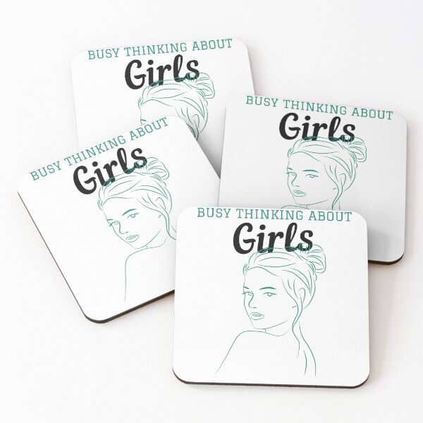 Item preview, Busy Thinking About Girls designed and sold by L-Media.