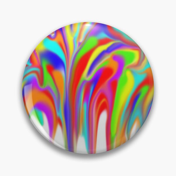 Item preview, Psychedelic Running Paint Digital Painting designed and sold by Nicolette Olivier.