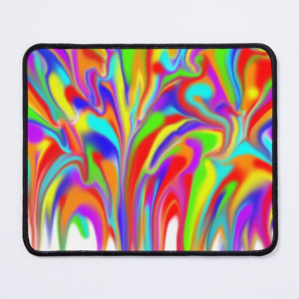 Item preview, Psychedelic Running Paint Digital Painting designed and sold by Nicolette Olivier.