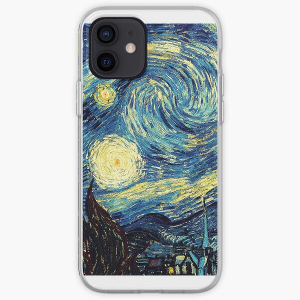 Vincent Van Gogh - Starry night iPhone Soft Case