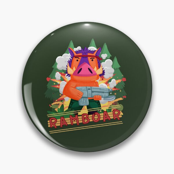 Item preview, rambo cerdo designed and sold by Give Me that Pencil.